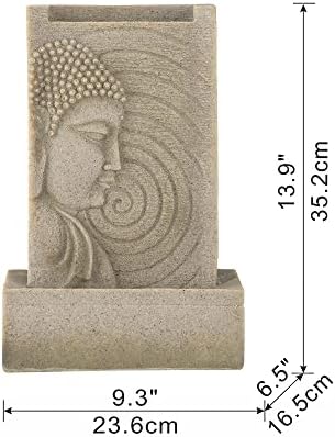Indoor Buddha Water Fountain with LED Light