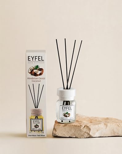 EYFEL Coconut Reed Diffuser Set