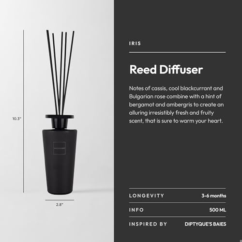 Aroma360 Iris Reed Diffuser Set Luxury 4 Month 500ML