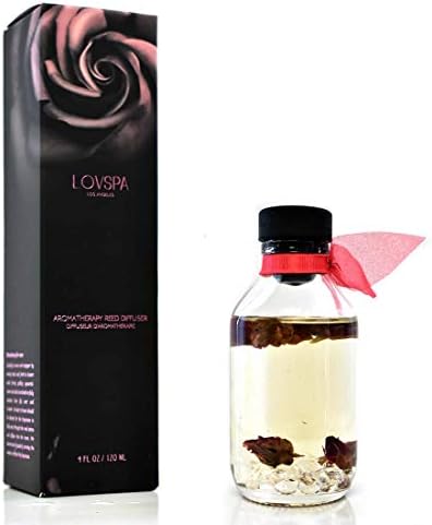 LOVSPA Velvet Rose Reed Diffuser Set