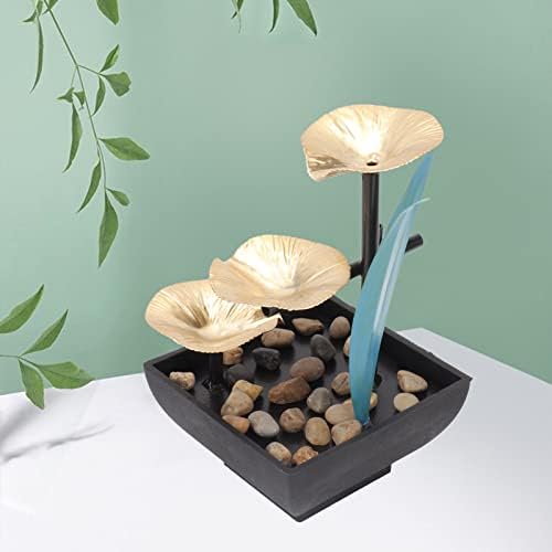 Locadence 5V Tabletop Water Fountain with Pump and Stone Accessories