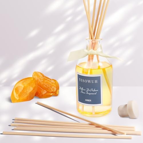 Amber Fruity Reed Diffuser Set - 250ml with 8 Sticks