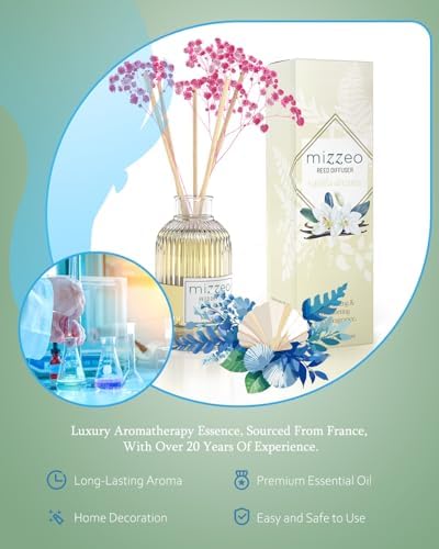 MIZZEO Reed Diffuser Set Vanilla Dreams