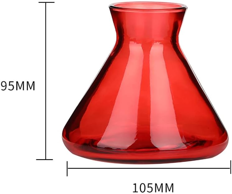 WAIT FLY 7 Oz Glass Diffuser Bottle Set - Red