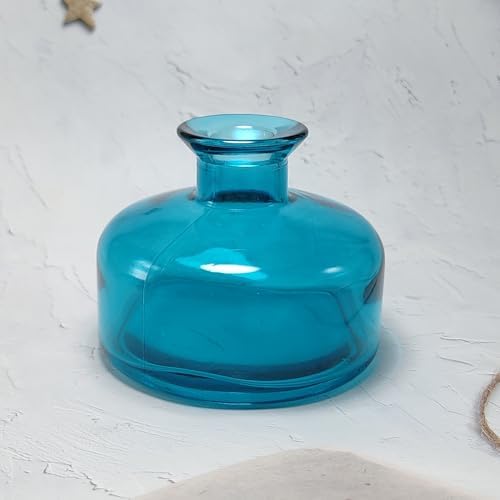 200ml Blue Round Refillable Diffuser Bottle