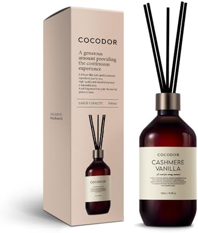 Cocodor Premium Reed Diffuser Set Cashmere Vanilla 169oz