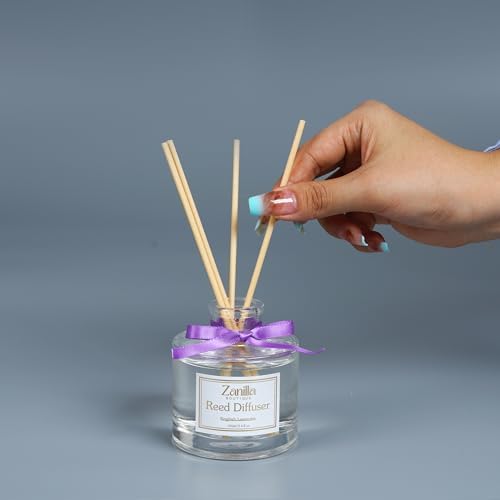 Floral Gift Set with Scented Candle and Reed Diffuser