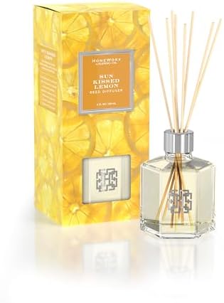 HomeWorx by SLATKIN CO Sun Kissed Lemon Reed Diffuser