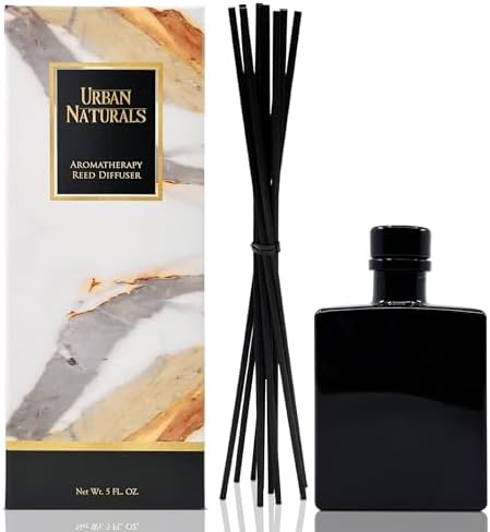 Urban Naturals Mahogany Coconut Reed Diffuser Oil Set