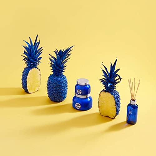 Capri Blue Pineapple Flower Reed Diffuser Set