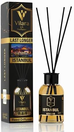 Vilara Reed Diffuser Set Pack of 3 - Mango Oud Istanbul