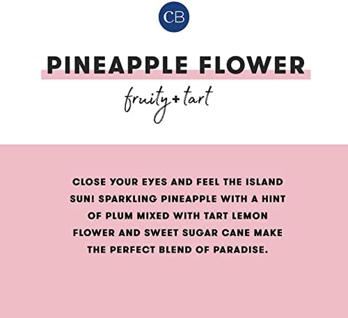 Capri Blue Pineapple Flower Reed Diffuser Set