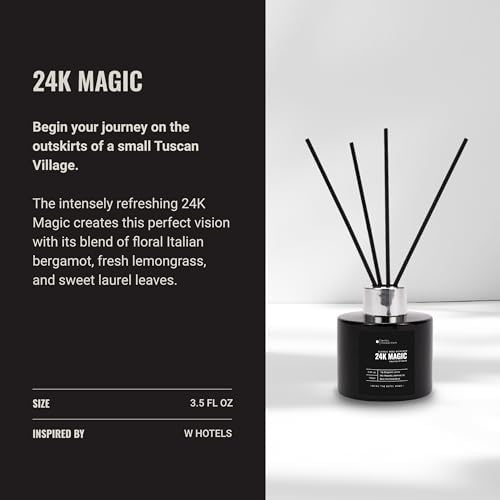 Hotel Collection 24K Magic Reed Diffuser Set