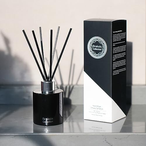 Brakula Reed Diffuser Set - Fresh Apricot Flower Scent 4oz