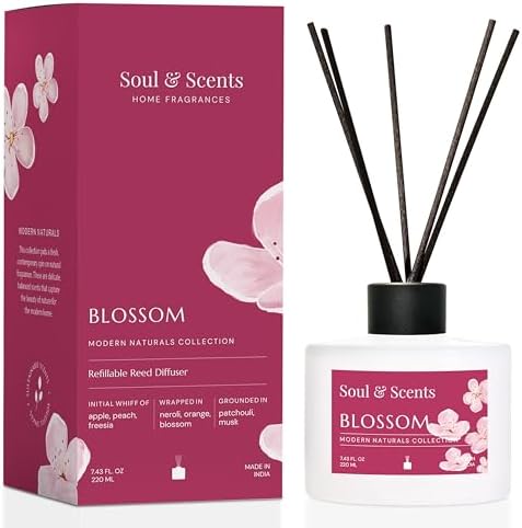 Soul Scents Blossom Reed Diffuser Set