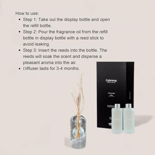 Aroma Scented Oil Diffuser Set with Refills and Sticks