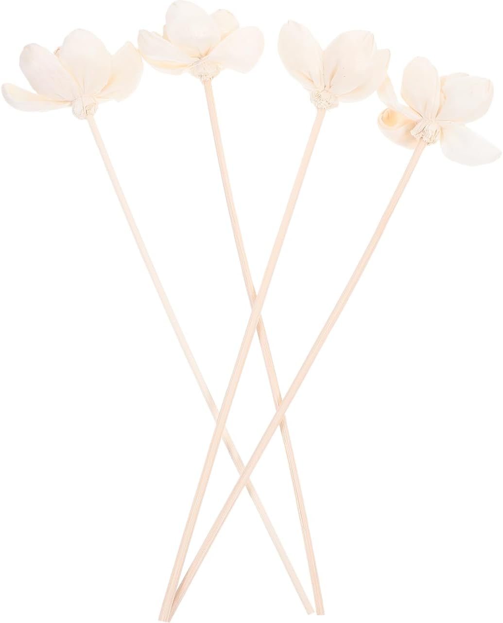 Natural Flower Diffuser Sticks Set 4pcs