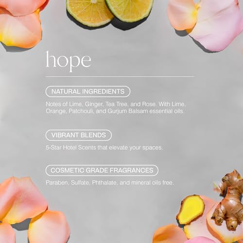 Doctor Aromas Essential Oil Reed Diffuser Set Hope