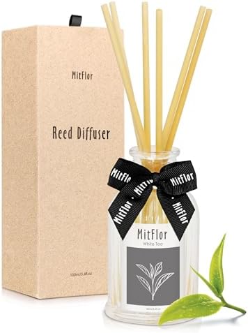 MitFlor White Tea Reed Diffuser Set - 100ml