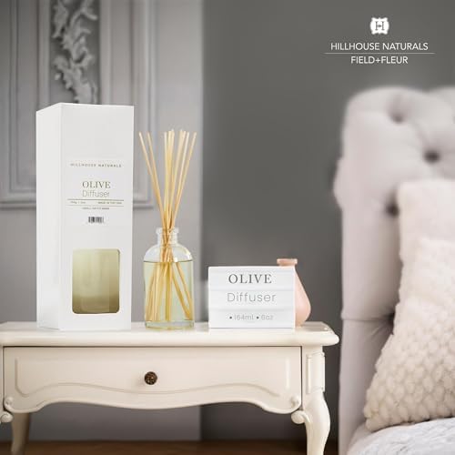 Hillhouse Naturals Olive Scent Reed Diffuser Set