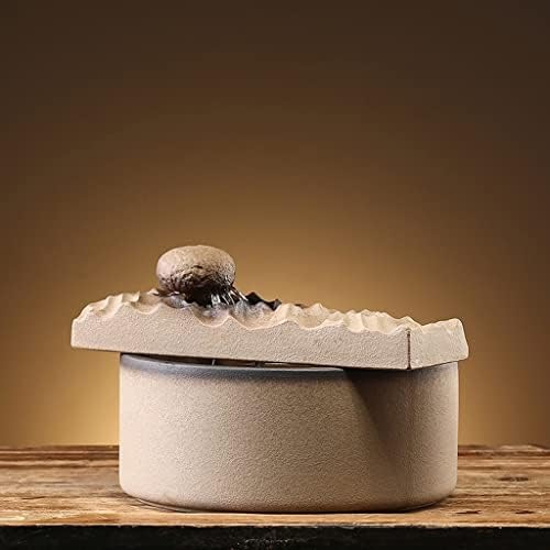 Rocky Falls Indoor Ceramic Tabletop Water Fountain