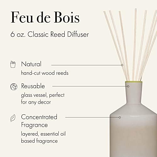 LAFCO New York Classic Reed Diffuser Feu de Bois 6 oz