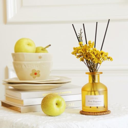 Frosted Glass Reed Diffuser Set - Pear Freesia 406oz