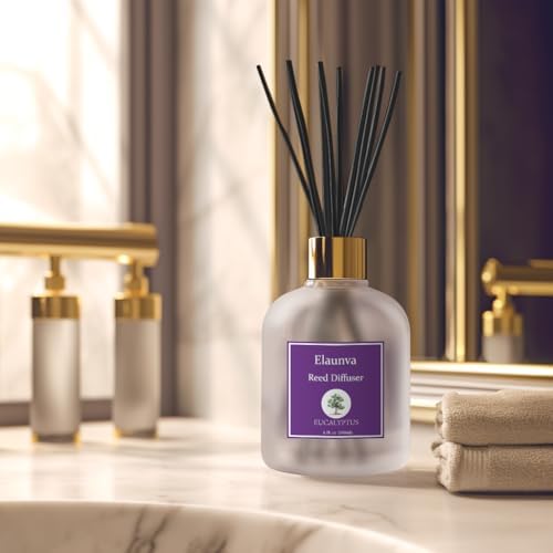 Eucalyptus Reed Diffuser Set with 8 Sticks