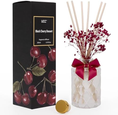 UCC Premium Reed Diffuser Set with Preserved Flower Sticks 1