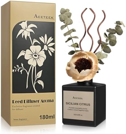 Sicilian Citrus Sweet Orange Reed Diffuser Set