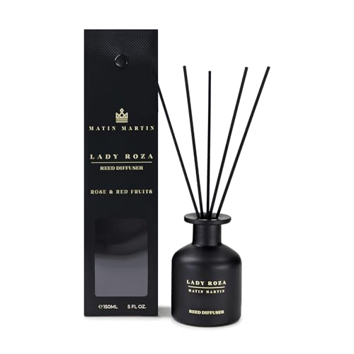 Lady Roza Reed Diffuser 5 oz - Rose Red Fruits Aromatherapy