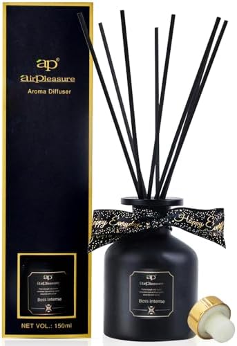 Boss Intense Reed Diffuser Set with 8 Scent Sticks