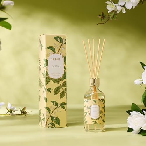 Airkeep Reed Diffuser Oil Set Vanilla Aromatherapy