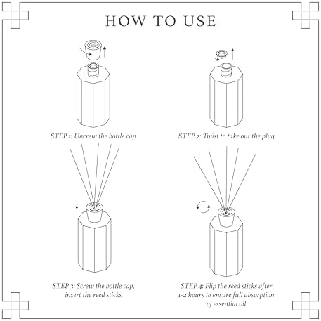 Aeviva Jasmine Reed Diffuser Set 676 Fl Oz