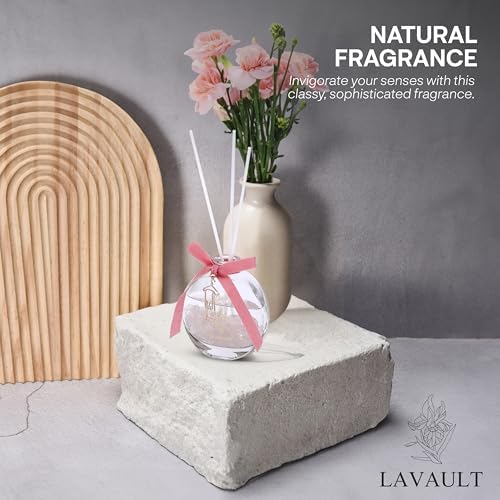 Lavault Reed Diffuser - Floral Aroma with Real Stones