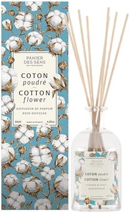 Panier des Sens Cotton Flower Reed Diffuser 81 Fl Oz