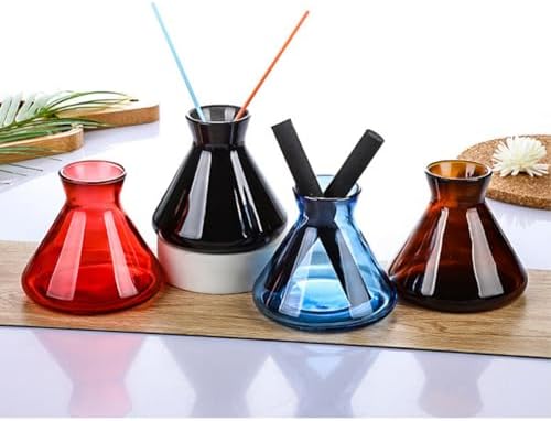 TUPANDY 220ml Black Glass Diffuser Bottle