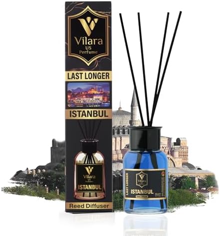 Luxury Reed Diffuser Set with Sticks - Woody Aromatics for Home