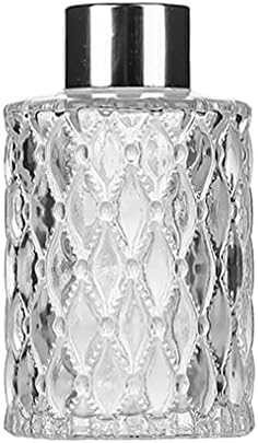 VASANA 150ML Glass Diffuser Jar Empty Container for Aromatherapy