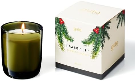 Gute Fraser Fir Scented Soy Candle Reed Diffuser Set