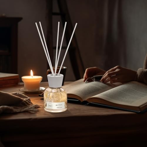 Aeeteek Reed Diffuser Set with 6 Fiber Sticks