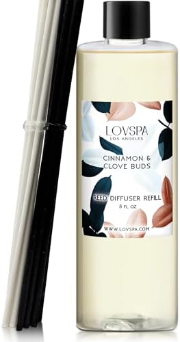 LOVSPA Cinnamon Clove Reed Diffuser Refill 8oz