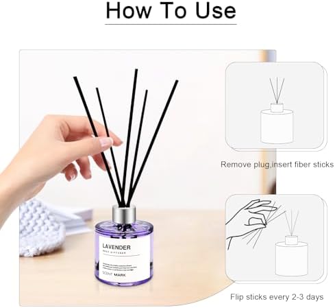 POWSHELF 3 Scent Reed Diffuser Set