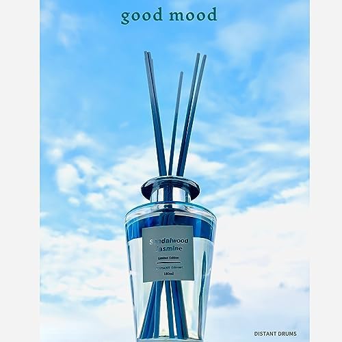 Jasmine Sandalwood Reed Diffuser Set for Home