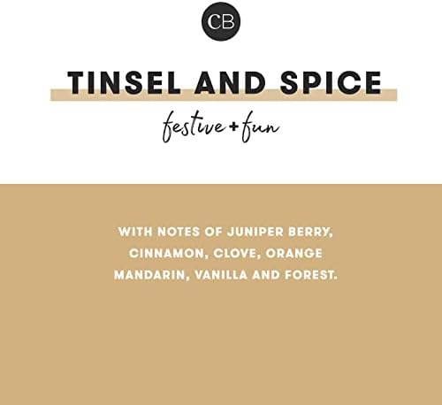 Capri Blue Glimmer Reed Diffuser Set - Tinsel Spice