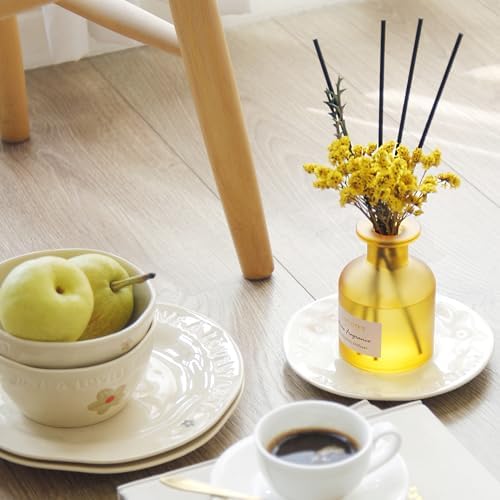 Frosted Glass Reed Diffuser Set - Pear Freesia 406oz