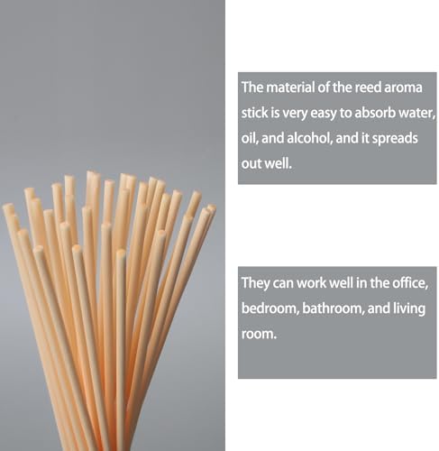 Mobilia 100PCS 3mm Reed Diffuser Sticks Set