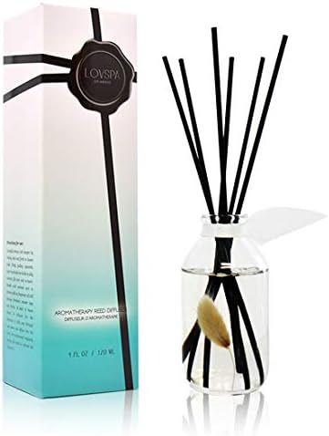 LOVSPA Clean Cotton Blossom Reed Diffuser Set