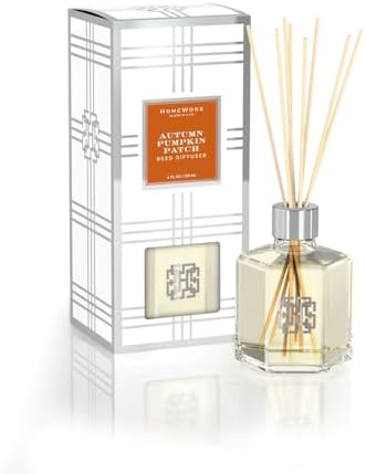 HomeWorx Reed Diffuser Set Autumn Pumpkin Patch