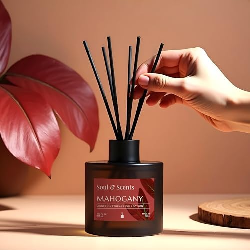Soul Scents Reed Diffuser Set Mahogany